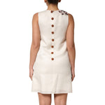 Dolce & Gabbana Multicolor Crystal Embellished A-line Mini Dress