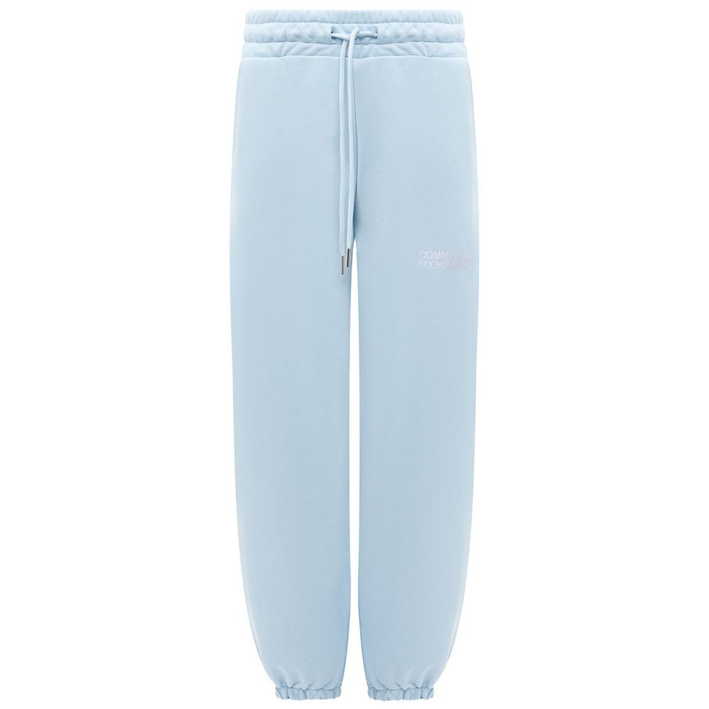 Comme Des Fuckdown Blue Cotton Pant