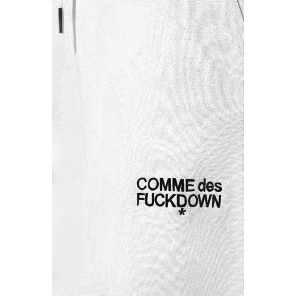 Comme Des Fuckdown White Cotton Pant