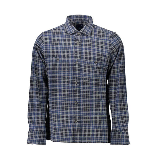 Gant Blue Cotton Shirt GA-9085-S