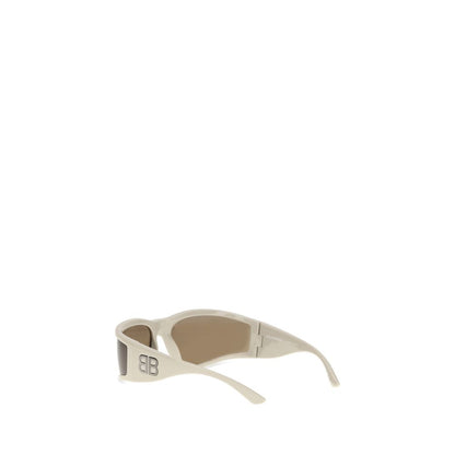 Balenciaga Cream Polyamide Sunglasses