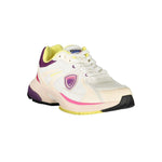 Blauer White Polyester Women Sneaker BL-39259-EU36/US6