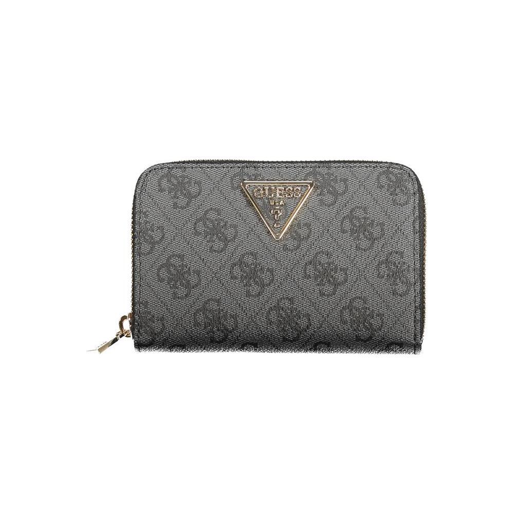 Guess Jeans Black Polyethylene Women Wallet