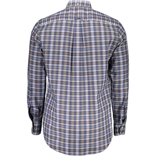 Gant Blue Cotton Shirt GA-4026-S