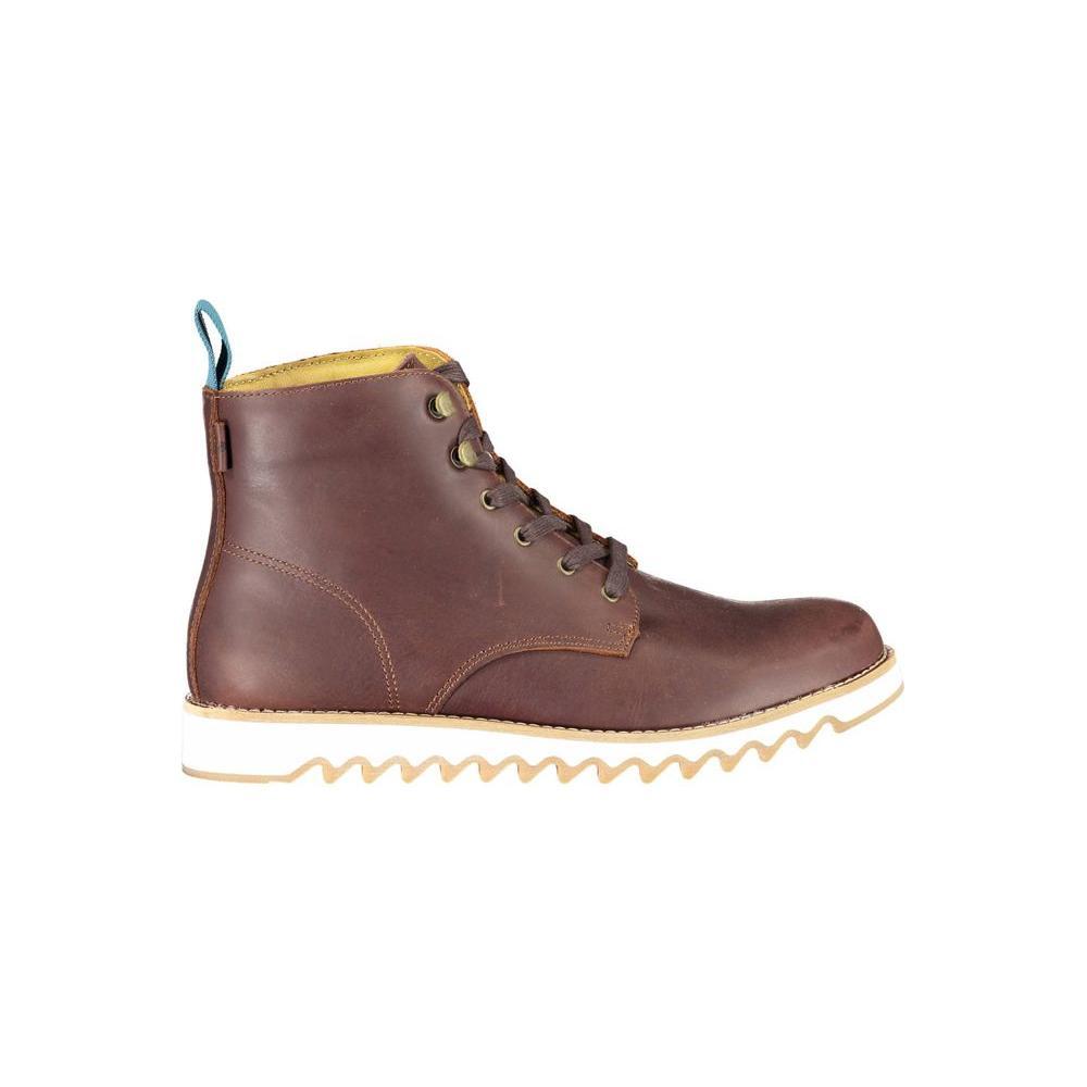 Levi's Brown Leather Men Boot