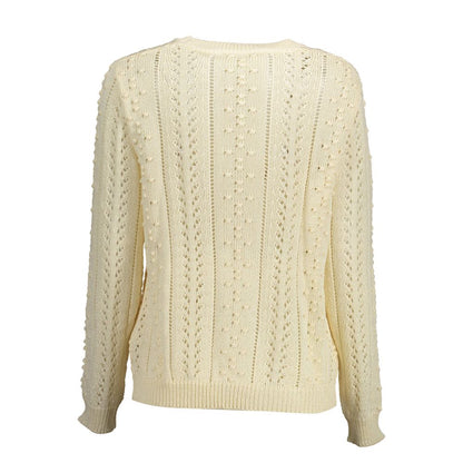 Kocca White Polyester Sweater