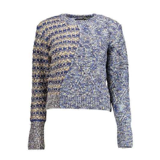Desigual Blue Polyester Sweater DE-15017-M