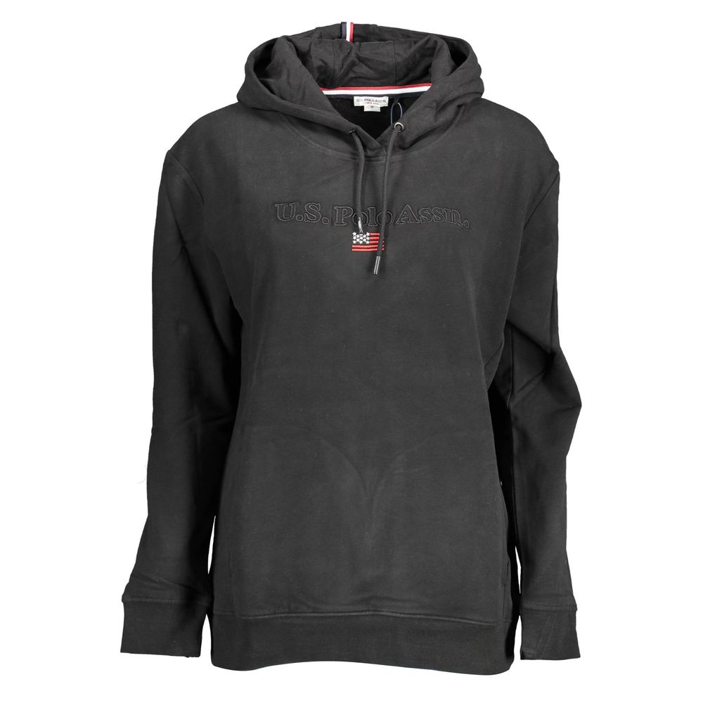 U.S. POLO ASSN. Black Cotton Sweatshirt