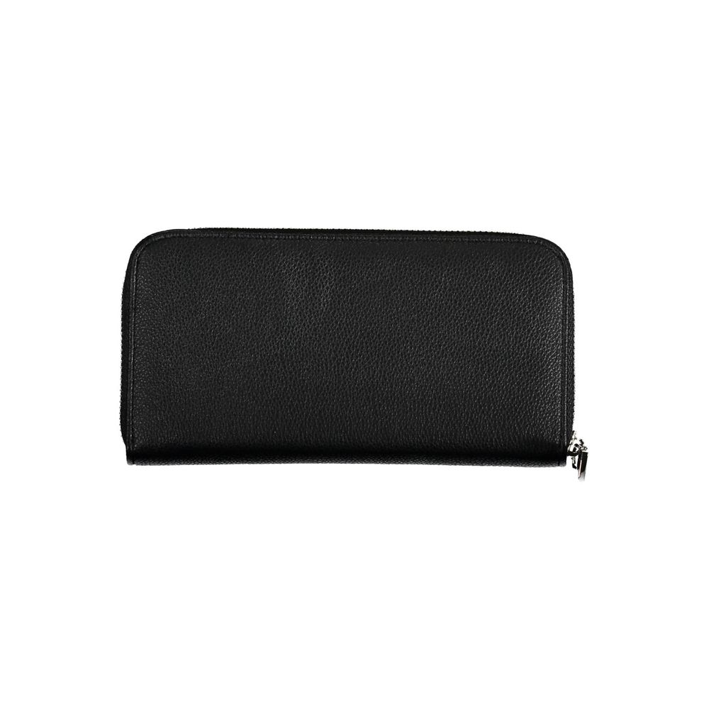 BYBLOS Black Polyurethane Women Wallet