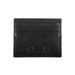 La Martina Black Leather Wallet