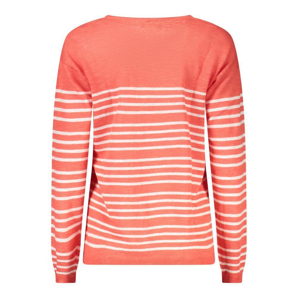 North Sails Red Cotton Sweater NO-35963-XS