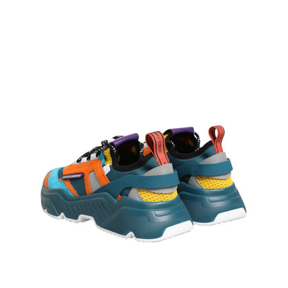 Dolce & Gabbana Multicolor Daymaster Low Top Sneakers Shoes