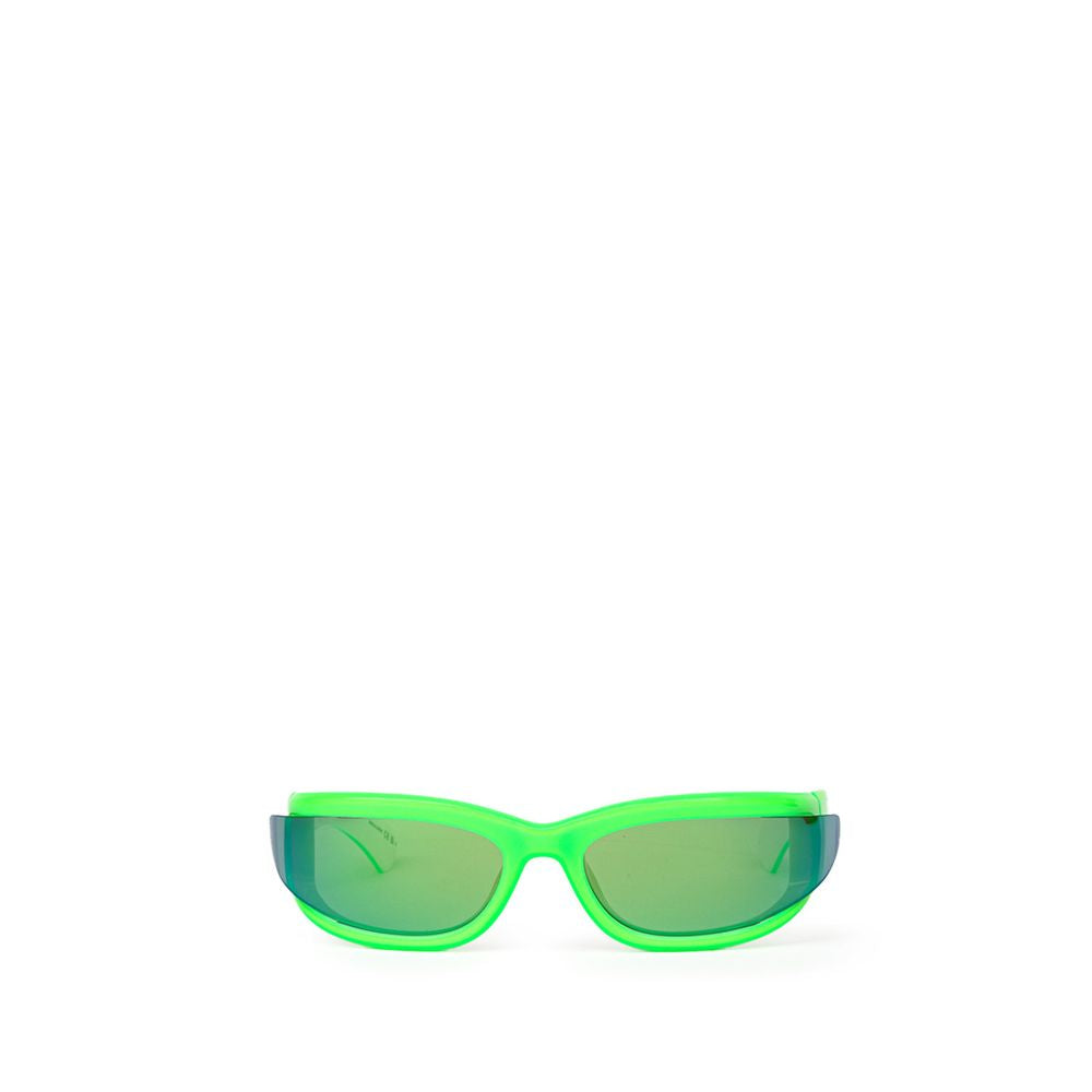 Bottega Veneta Green Acetate Sunglasses