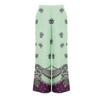 Gucci Green Silk Pant