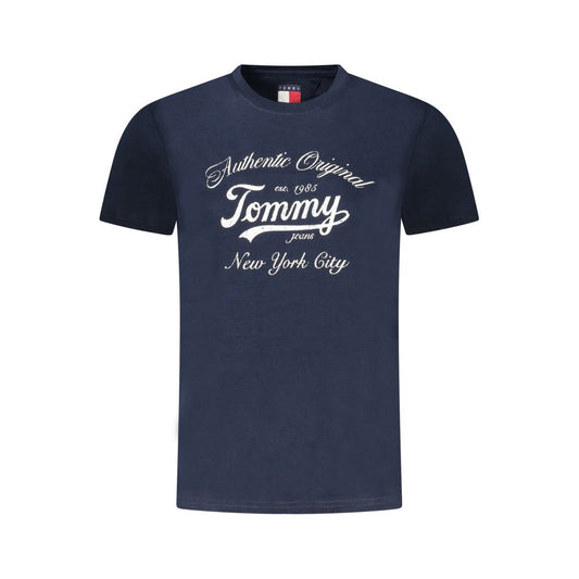 Tommy Hilfiger Blue Cotton Women T-Shirt