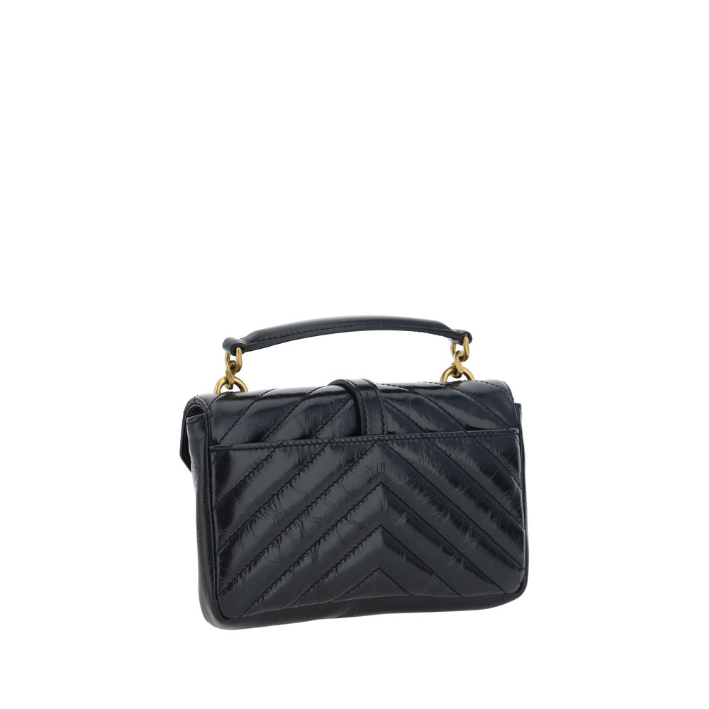 Saint Laurent Black Calf Leather Bos Taurus Wallet