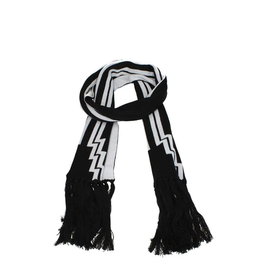 Marcelo Burlon Black Marabou Scarf