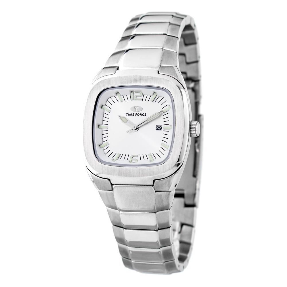 Time Force Silver Stainless Steel Watch
