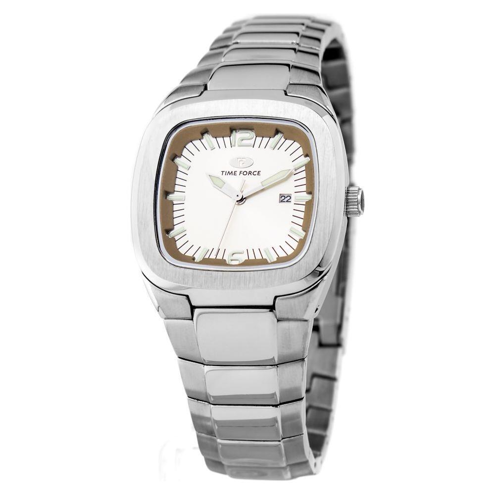 Time Force Silver Stainless Steel Watch