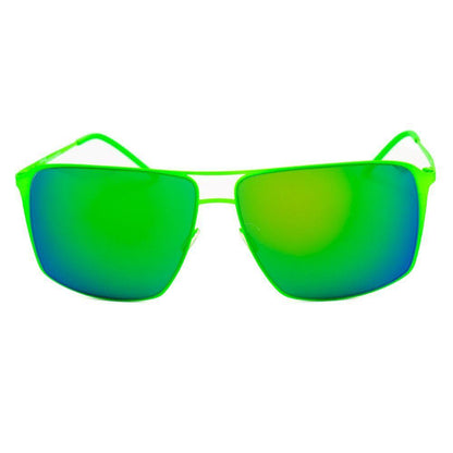 Italia Independent Green Metal Sunglasses