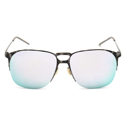 Italia Independent Gray Metal Sunglasses