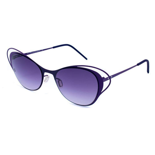 Italia Independent Purple Metal Sunglasses