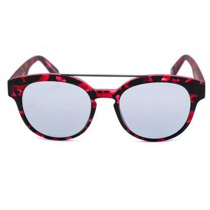 Italia Independent Red Acetate Sunglasses