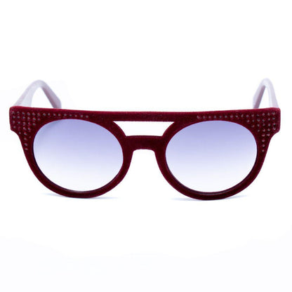 Italia Independent Bordeaux Acetate Sunglasses
