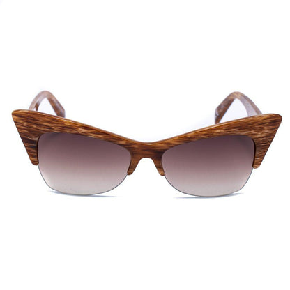 Italia Independent Brown Acetate Sunglasses