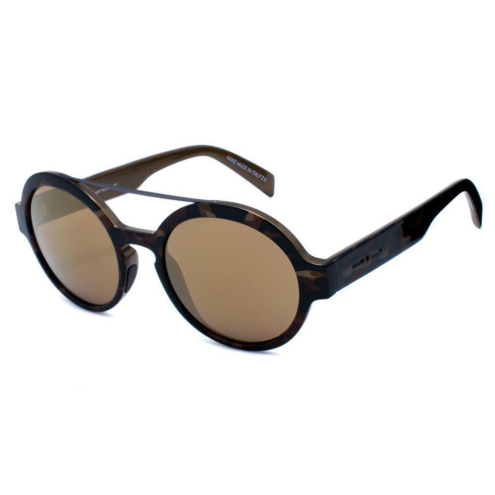 Italia Independent Brown Acetate Sunglasses