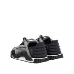 Dolce & Gabbana Black Gray NS1 Low Top Sneakers Shoes