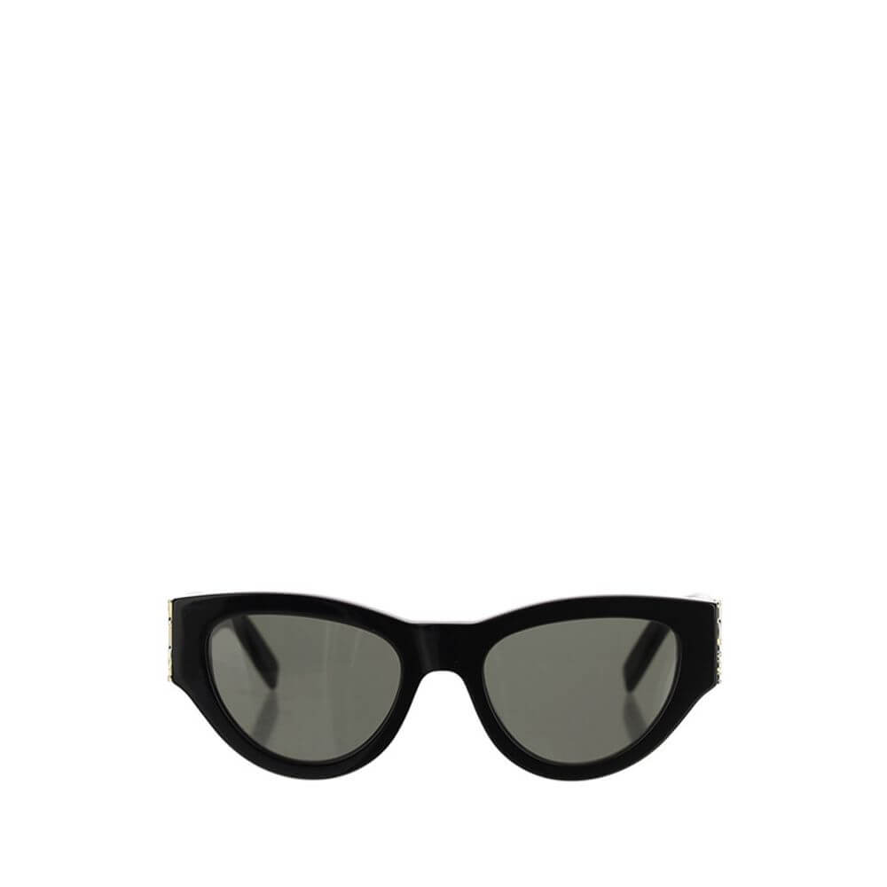 Saint Laurent Black Acetate Sunglasses