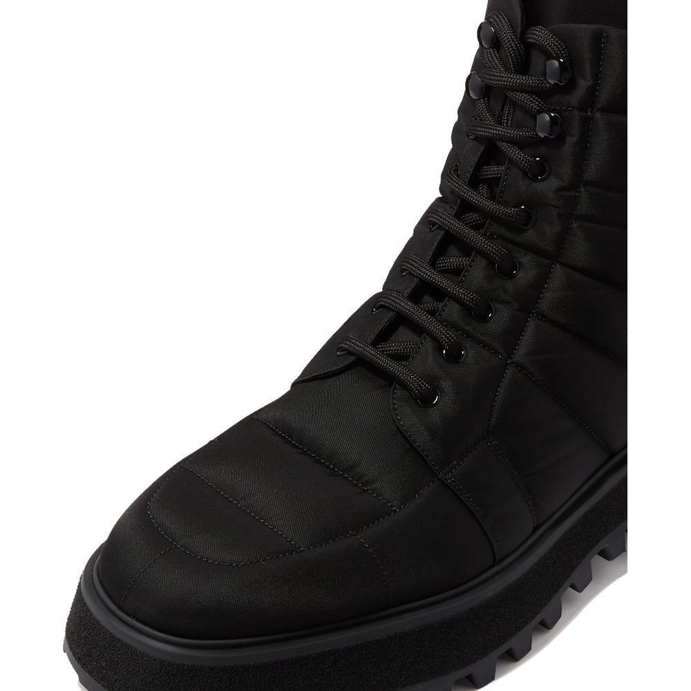 Dolce & Gabbana Black Nylon Men Boot
