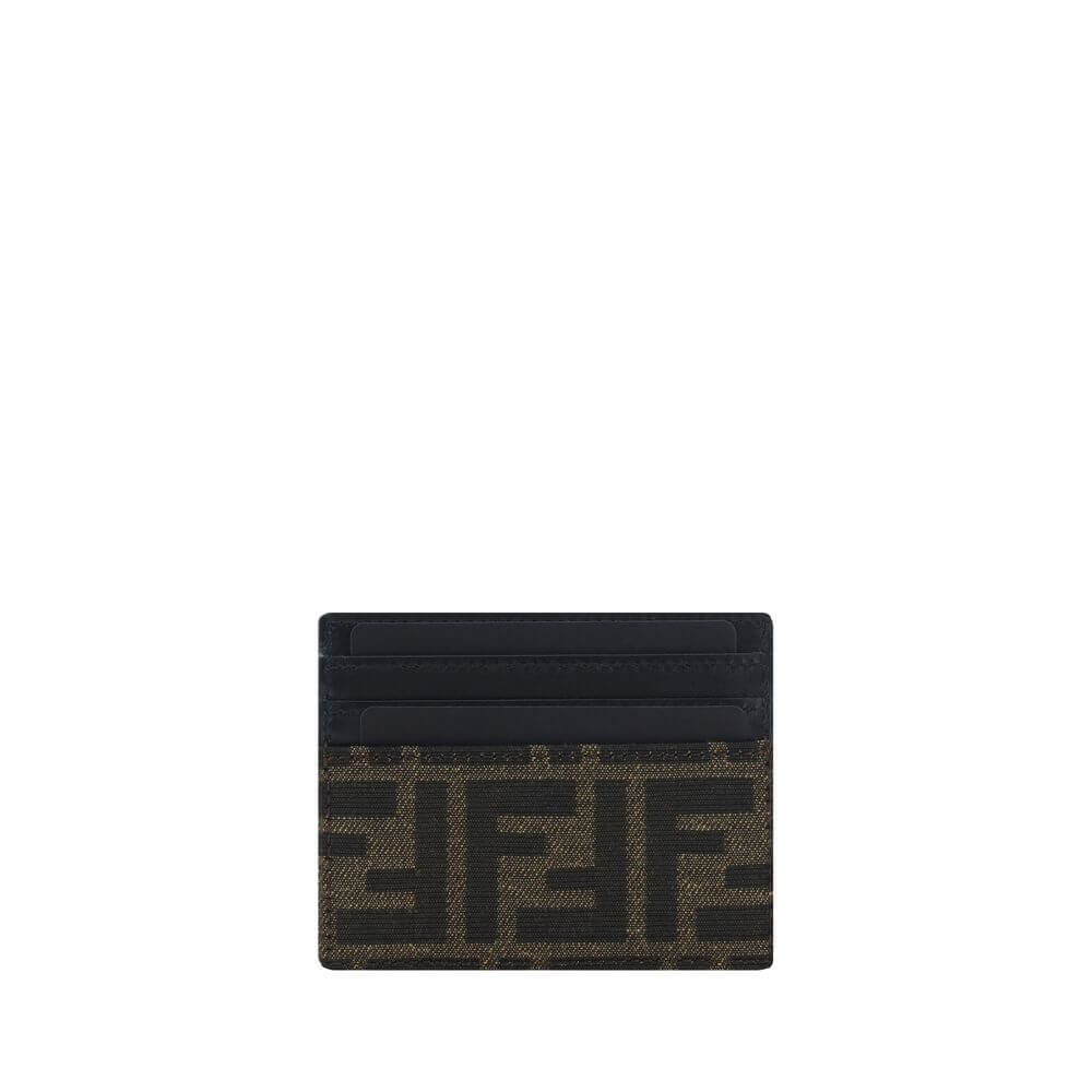 Fendi Brown Calf Leather Bos Taurus Wallet