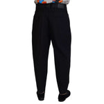 Dolce & Gabbana Black CottonStretch Loose DenimTrouser Jeans