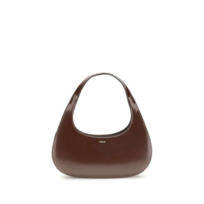 Coperni Brown Leather Shoulder Bag