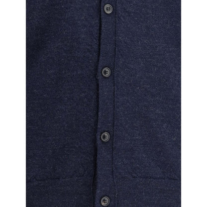 Margiela Blue Wool Cardigan