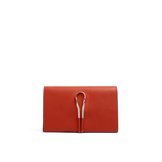Giada Red Leather Clutch Bag GI300725-9