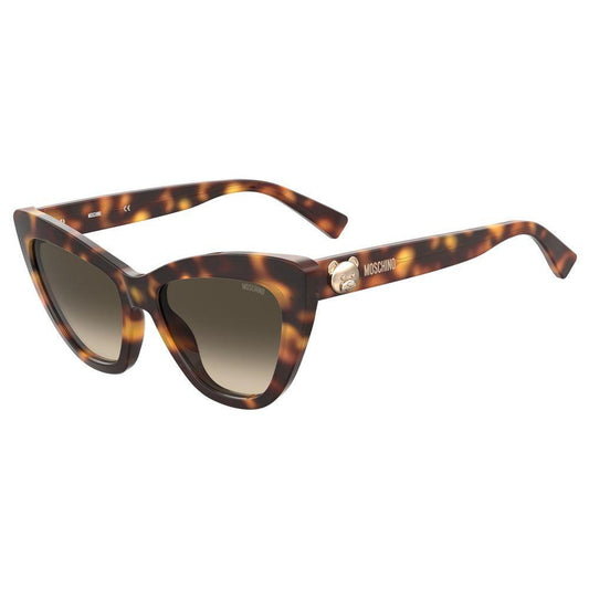 Moschino Brown Acetate Sunglasses MOMOS122S05L9KAC