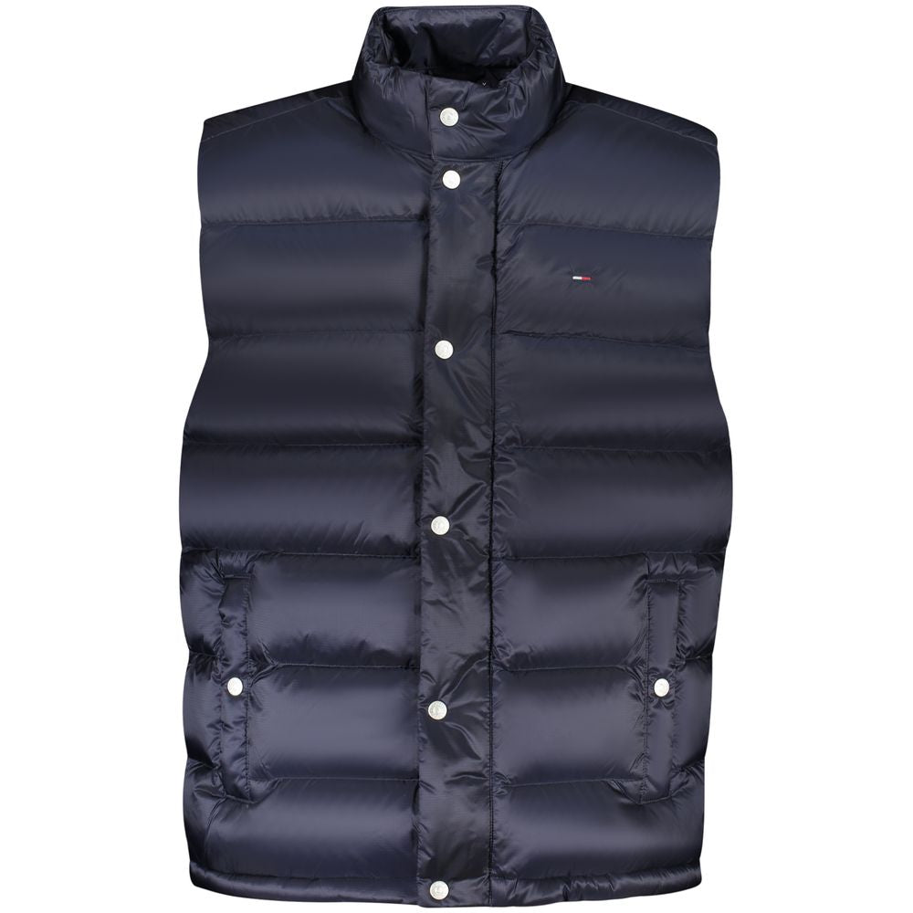 Tommy Hilfiger Blue Nylon Men Jacket TO-39453-M