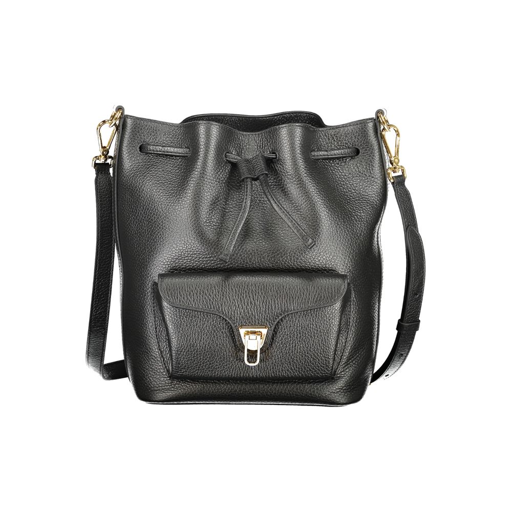 Coccinelle Black Leather Handbag