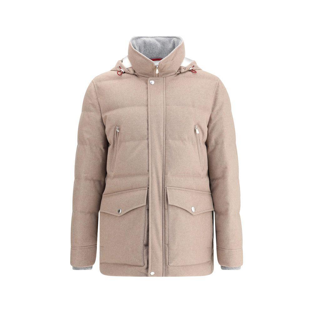 Brunello Cucinelli Cashmere Down Jacket BR-MM4701823CBK06-M