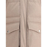 Brunello Cucinelli Cashmere Down Jacket BR-MM4701823CBK06-M