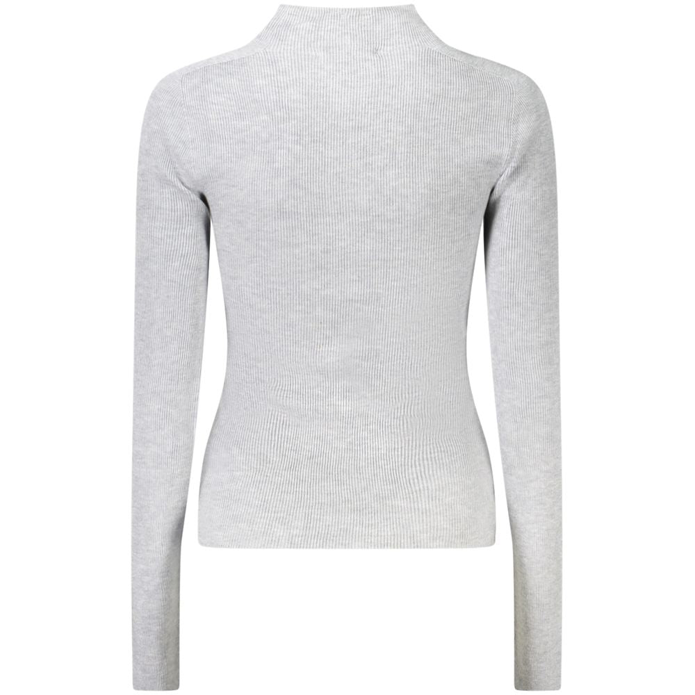 Guess Jeans Gray Wool Women Sweater GU-39569-XS