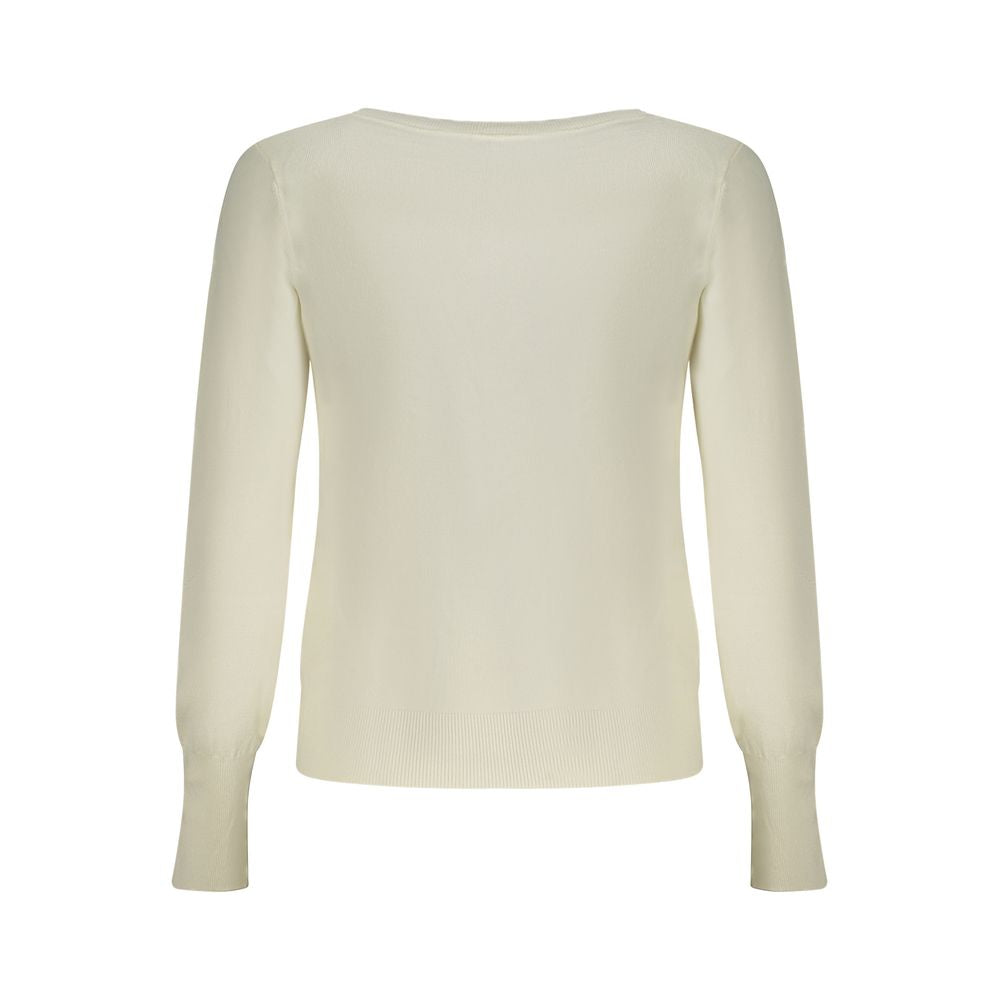 Guess Jeans White Viscose Women Sweater GU-39575-S