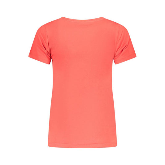 Pepe Jeans Red Cotton Women T-Shirt PE-39594-S