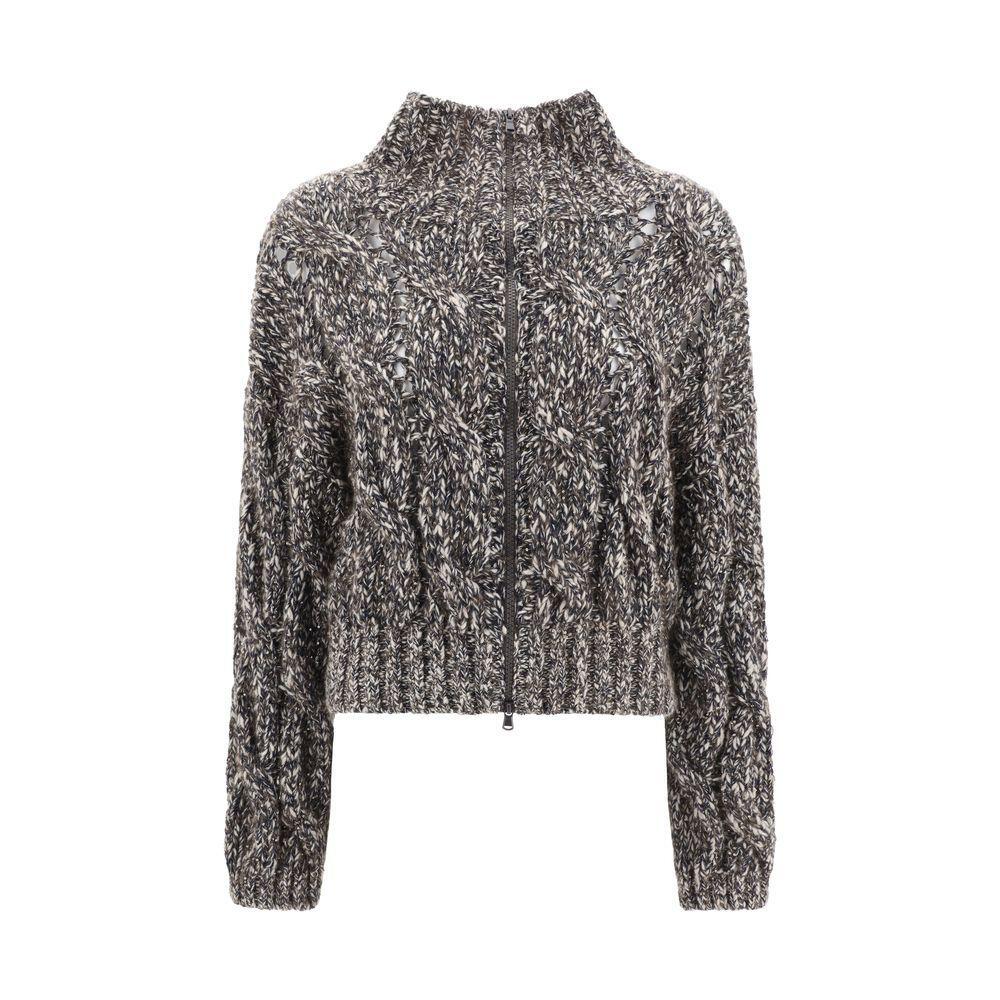 Brunello Cucinelli Braided Cardigan BR-MGR372906COJ57-XL