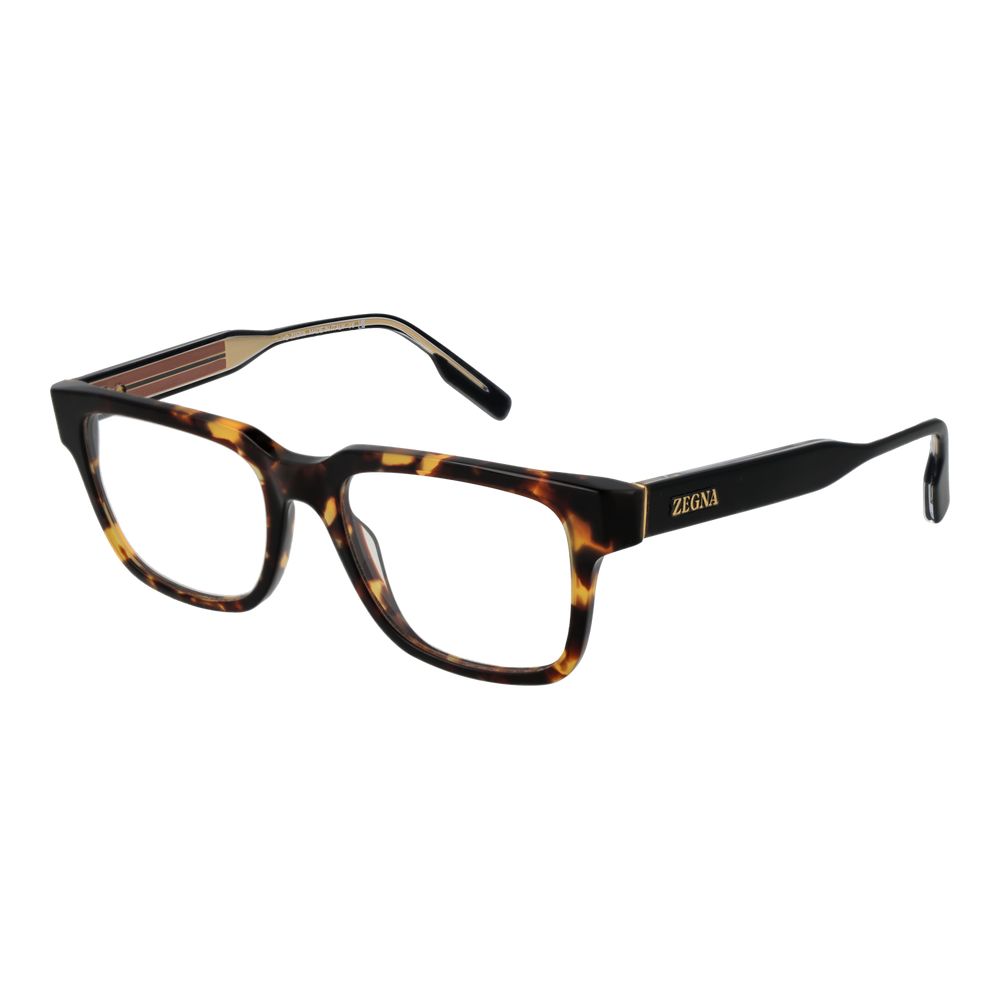 Ermenegildo Zegna Brown Acetate Glasses (Frames)