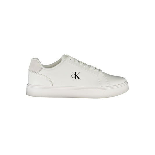 Calvin Klein White Leather Men Sneaker