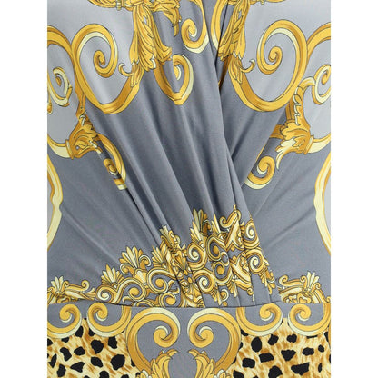Versace Multicolor Viscose Top